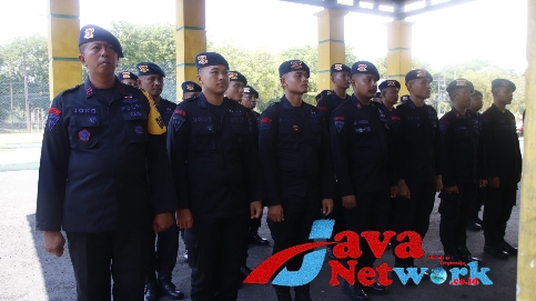 Suasana Pengamanan Liga 3 Jatim di Stadion A Yani Pangligur Sumenep, Kamis (07/12/2023)