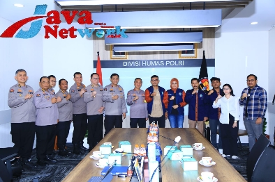 Kadiv Humas dan IWO Perkuat Komitmen Wujudkan Pemilu Damai, Selasa (12/12/2023)