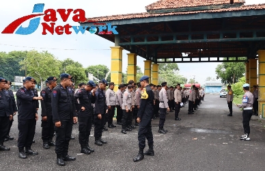 Giat Pengamanan Liga 3 Jatim, Polres Sumenep Terjunkan 170 dan Libatkan Brimob Polda Jatim, Rabu (13/12/2023)