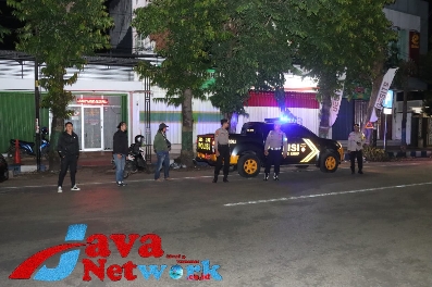 Situasi Patroli Malam Polres Sumenep, Sabtu (16/12/2023) malam