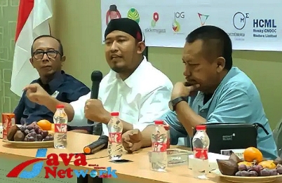 Bupati Sumenep Achmad Fauzi Wongsojudo Saat Bersama PWI Sumenep di Kota Surabaya