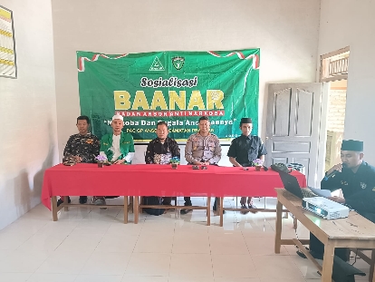 Suasana Sosialisasi Narkoba Di PP Da'watul Islamiah Pragaan Daya Kecamatan Pragaan Kabupaten Sumenep, Minggu (21/01/2024)