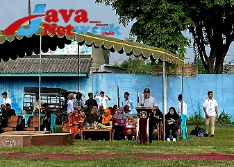 Suasana Pembukaan Porasmansa ke XXXIII di Lapangan Gor A Yani Pangligur Sumenep, Minggu (01/01/2024)