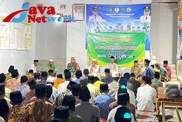 Suasana Istighosah Bersama dan Serap Aspirasi Digelar Pemdes Badur Kecamatan Batuputih, Kamis (04/01/2024)