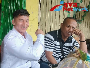 Ketua Panitia Pelaksana Event Madura Body Contest se-Jatim 2024 Baju Putih, Ahmad Amin Rifa'i, S.Sos Bersama Ketua Pabsi Sumenep Rusdi, SPD.