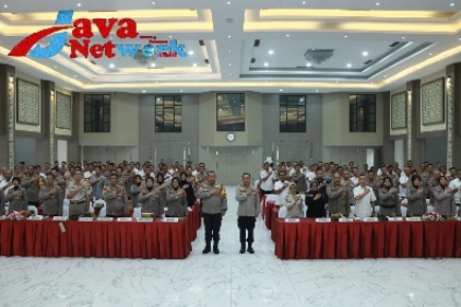 Polda Jatim Gelar Rakor Menjelang Pelaksanaan Pemilu 2024