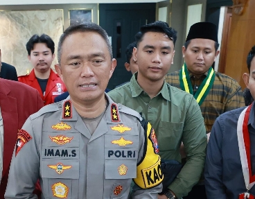 Kapolda Jatim Irjen Pol Drs Imam Sugianto, MSi Saat Dikonfirmasi Awak Media, Selasa (20/02/2024)