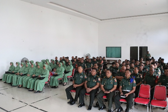 Minimalisir Pelanggaran, Kumdam V/Brawijaya Beri Penyuluhan Hukum di Kodim 0827/Sumenep, Rabu (20/03/2024)