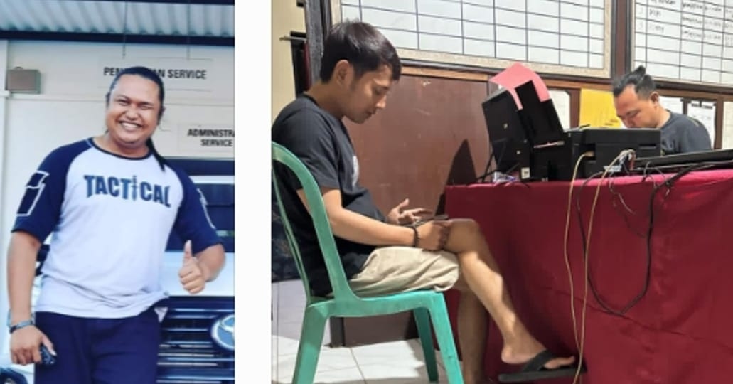 Kuasa Hukum Moh. Pandi, A. Effendi SH Resmi Laporkan E Atas Dugaan Tindak Pidana Penganiayaan, Sabtu (16/03/2024)