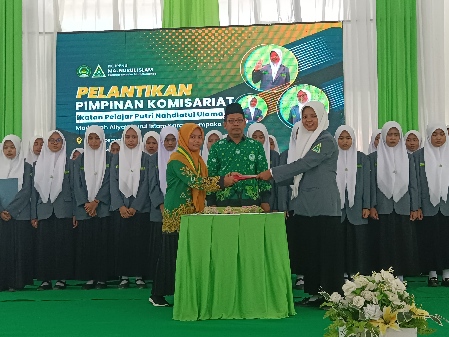 Kepala MA Nurul Islam Bluto Imbau Kader IPPNU dan IPPNU Tidak Silau dengan Hasil, tapi Kagumlah dengan Proses