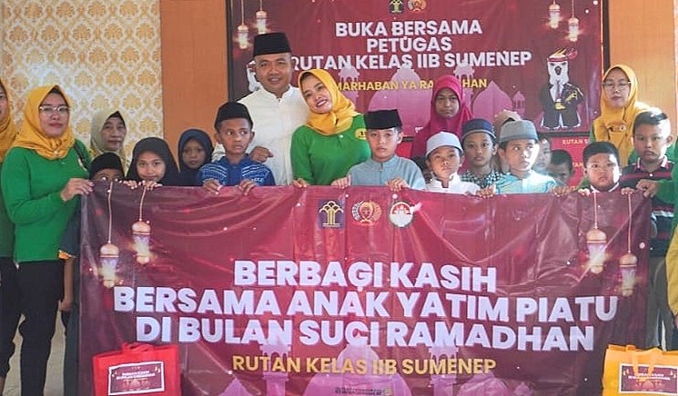 Suasana Baksos Rutan Sumenep Dalam Rangka Peringati HBP ke60, Senin (01/04/2024)