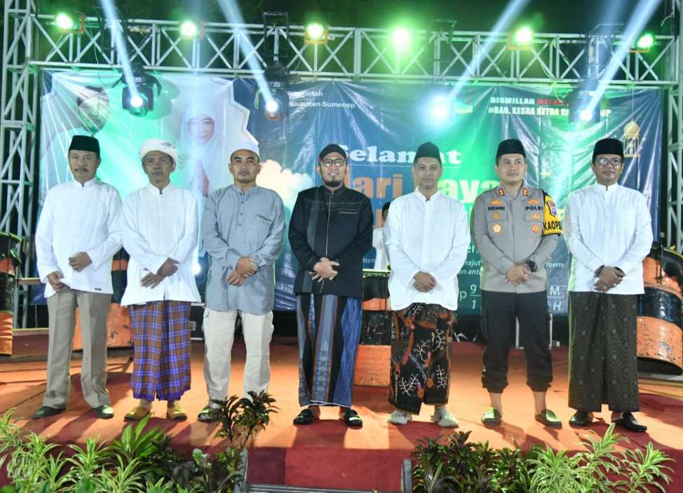 Dandim Sumenep Ikut Meriahkan Gema Takbir Idul Fitri 1445 H, Selasa (09/04/2024)
