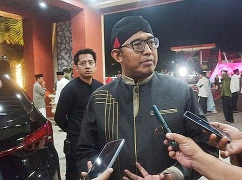 Pembina Perkumpulan Pedagang Kelontong Sumenep Indonesia (PPKSI) sekaligus Bupati Sumenep Achmad Fauzi Wongsojudo, SH, MH.