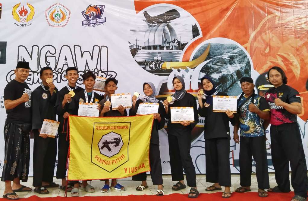 Sumenep Patut Berbangga, Atlet PSN Perisai Putih Sumenep Sabet 7 Medali di Kejuaraan Pencak Silat Ngawi Championship 2024 se-Jawa Timur