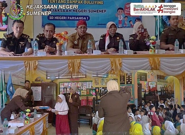 Jaksa Sahabat Anak Hadir Di SDN Parsanga I Dengan Tema 