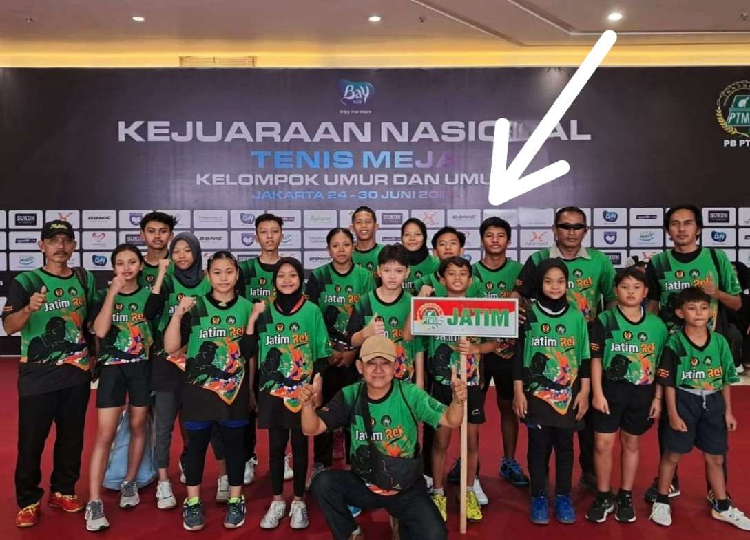 Hairurrozy Atlet Tenis Meja Sumenep Perkuat Tim PTMSI Jatim ke Kejurnas 2024