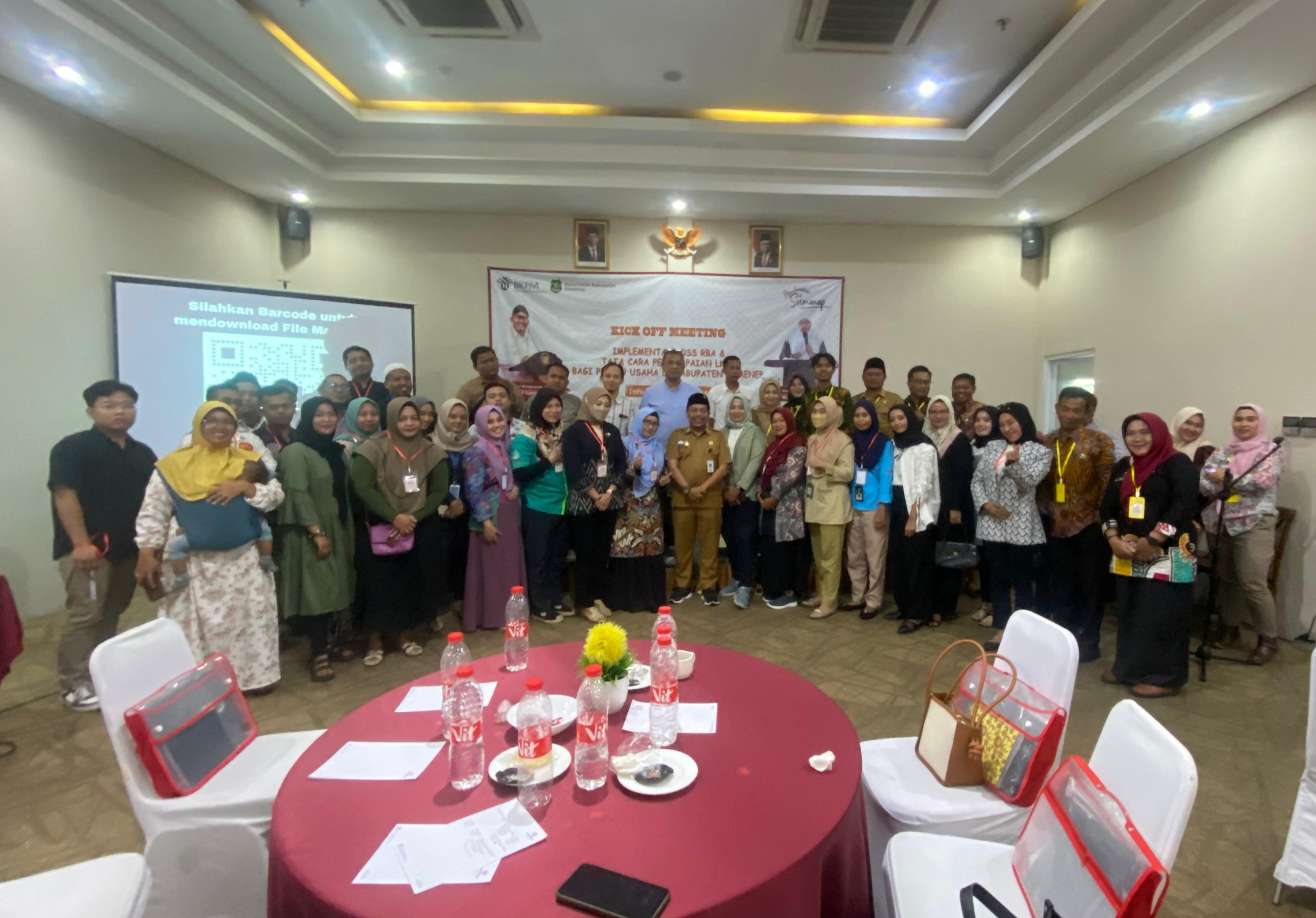 DPMPTSP Sumenep Gelar Kiick Of Meeting Orientasi OSS RBA Bagi Pelaku Usaha