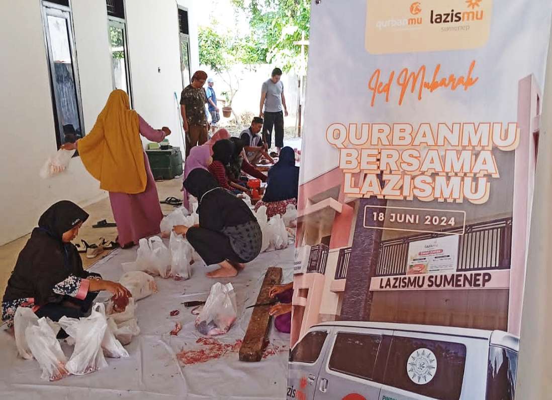 LazisMU Sumenep Gelar Qurban Perdana di Gedung Dakwah Muhammadiyah