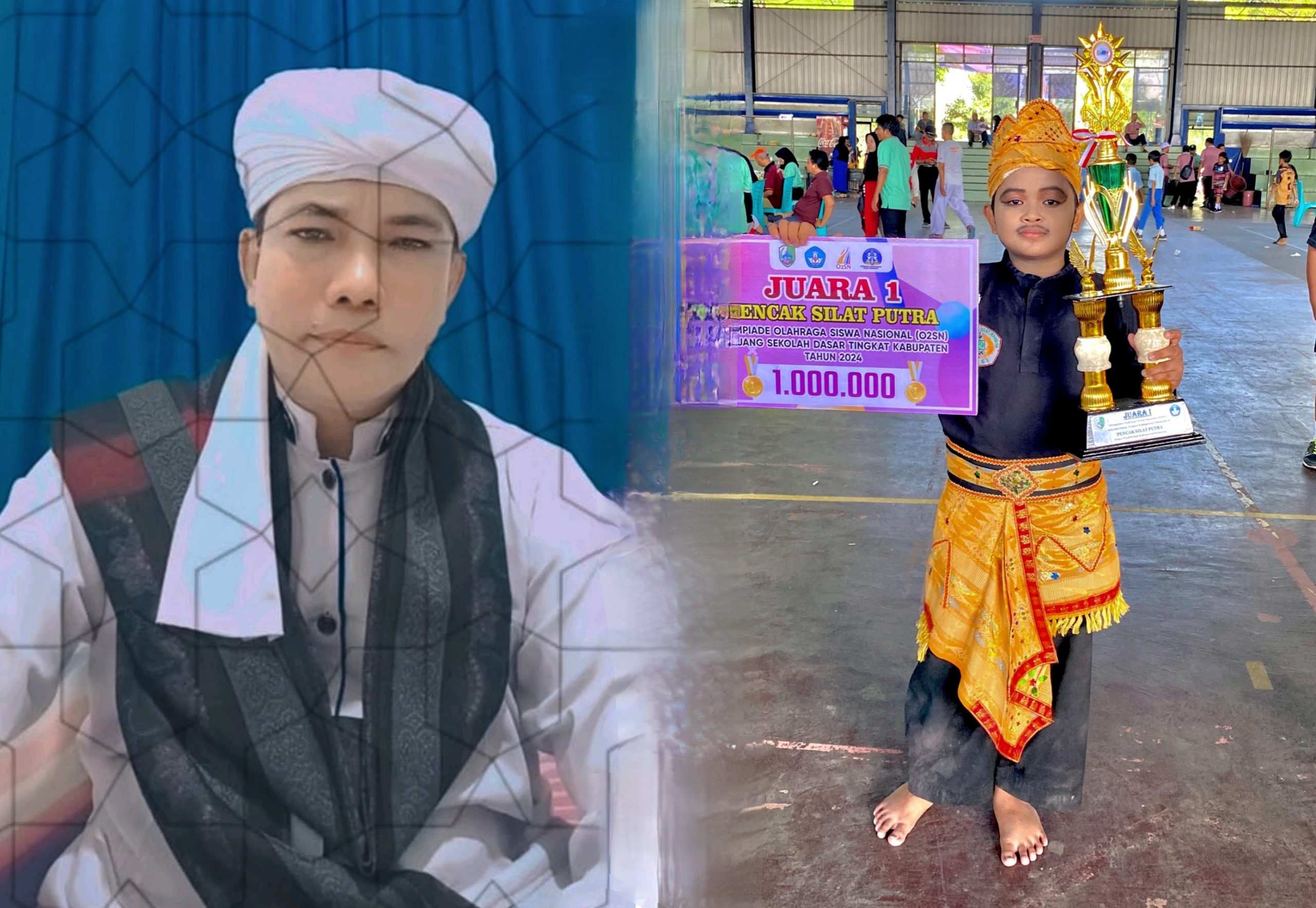 KH. Mohammad Fandari SH, dan Fikri Maulana Ishaq