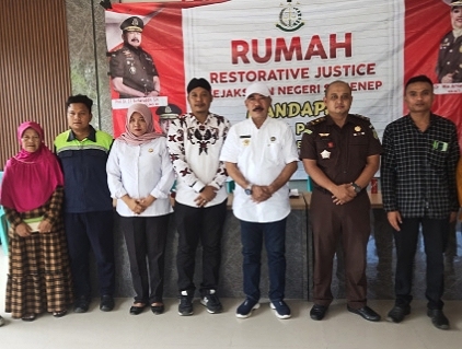 Suasana Restoratif Justice Kejaksaan Negeri Sumenep 