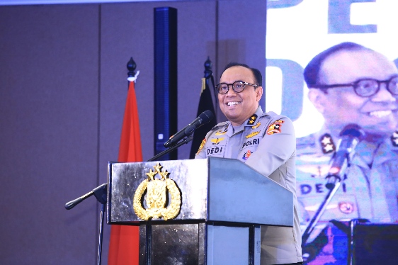 As SDM Mabes Polri Irjen Pol Dedi Prasetyo