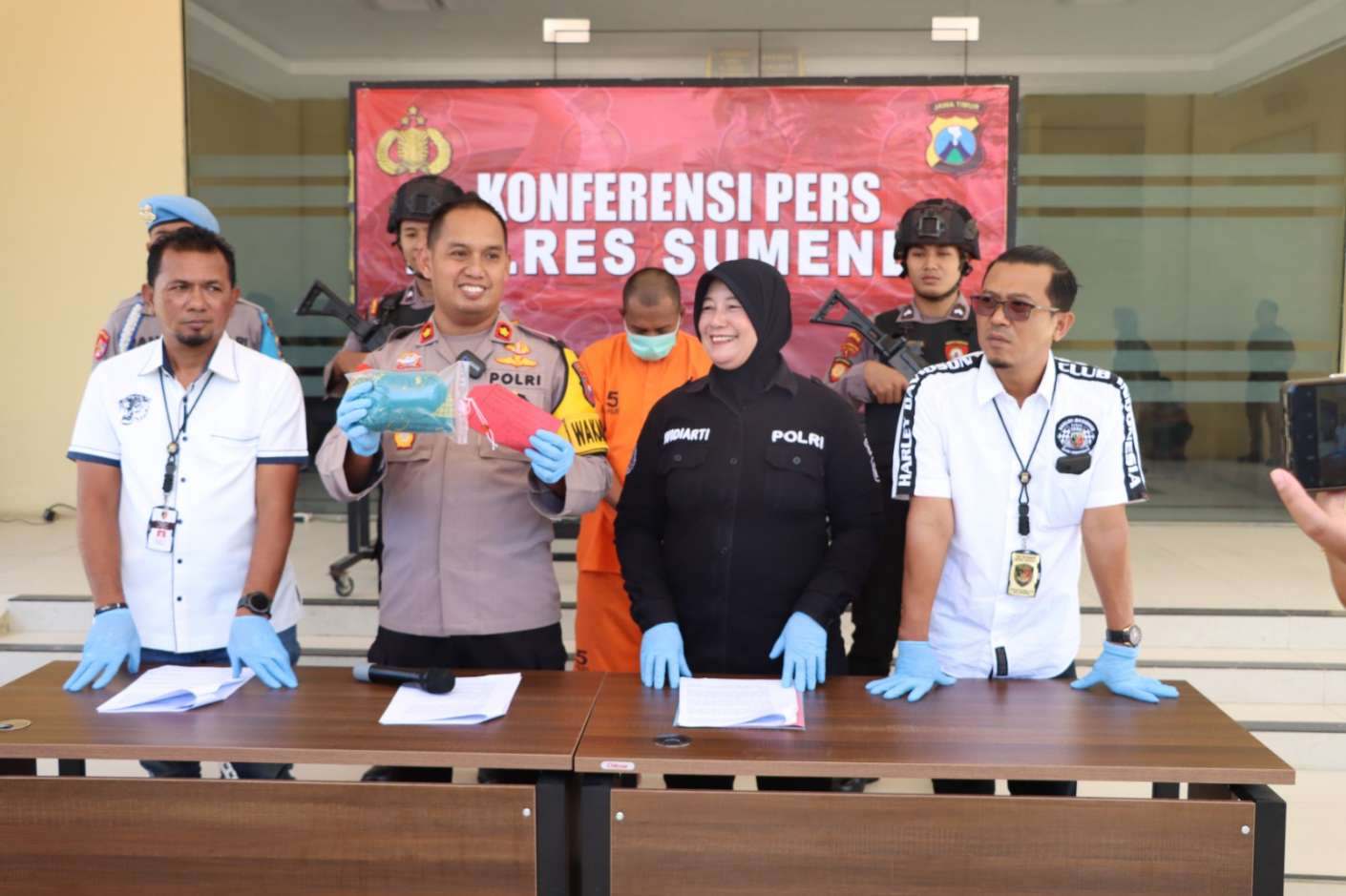 Gegara ini, Seorang Kurir Ekspedisi Satria Antaran Prima di Sumenep Ditangkap Polisi