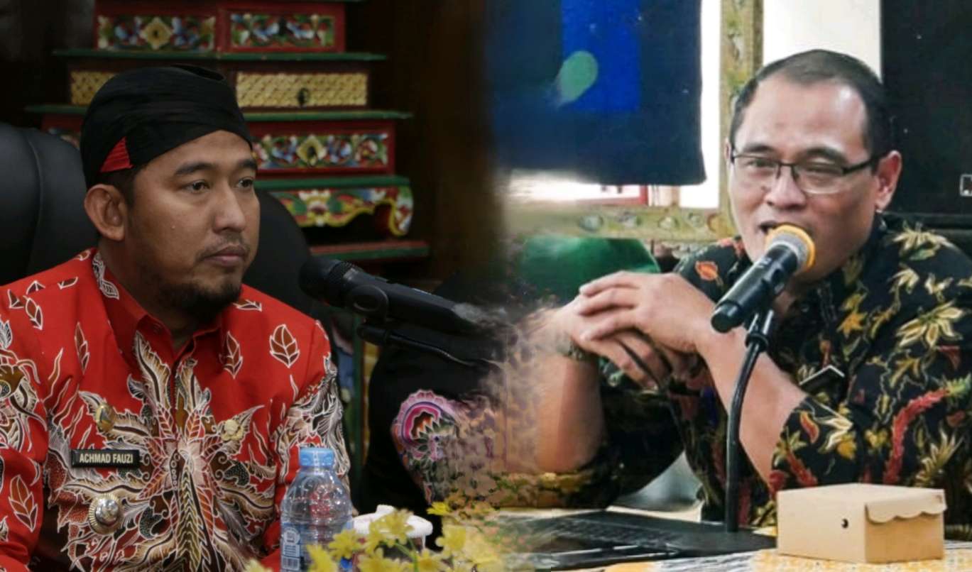 Bupati Dr. H. Achmad Fauzi Wongsojudo, SH, MH dan Kepala BPS Sumenep, Joko Santoso, SE, MSi 