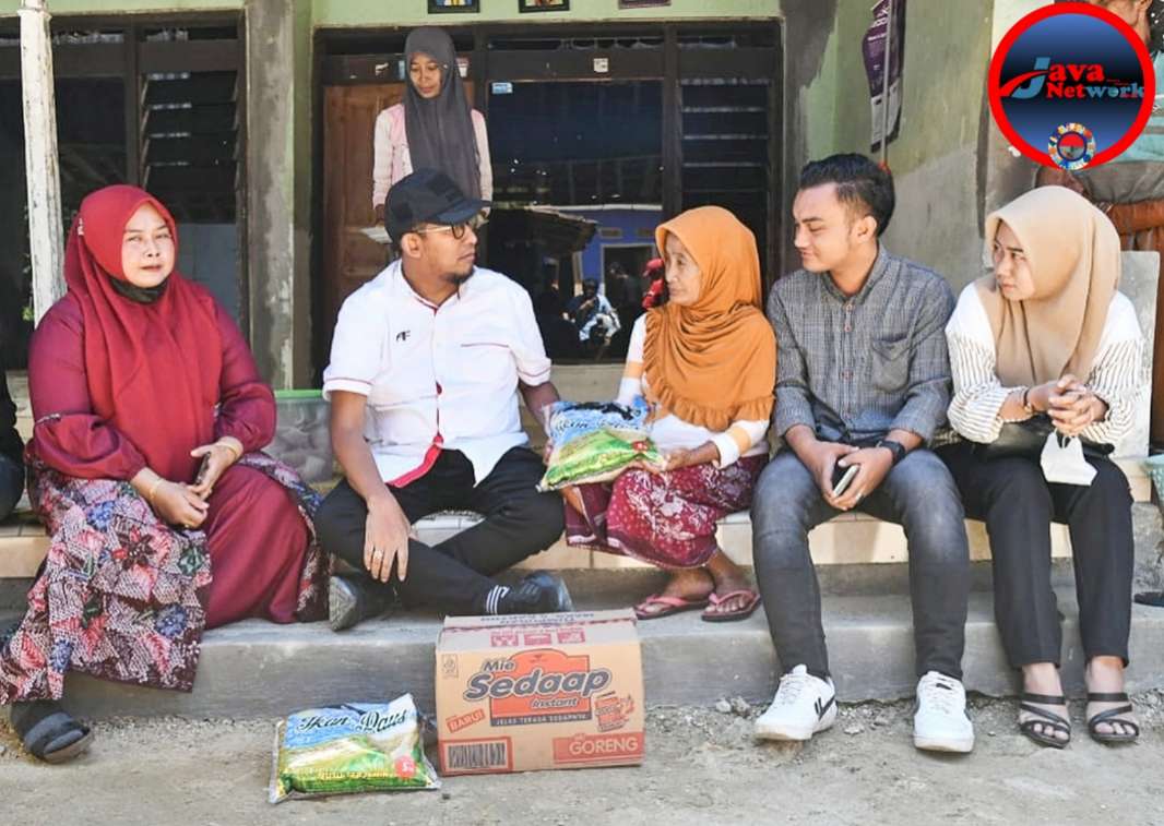 Kunjungi RTLH di Desa Beragung Bersama BEMSU, Komitmen Bupati Fauzi Entaskan Kemiskinan