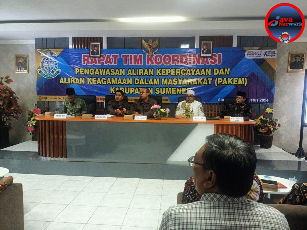 Gelar Rakor PAKEM, Kejari Sumenep Upaya Update Perkembangan Aliran Kepercayaan dan Agama