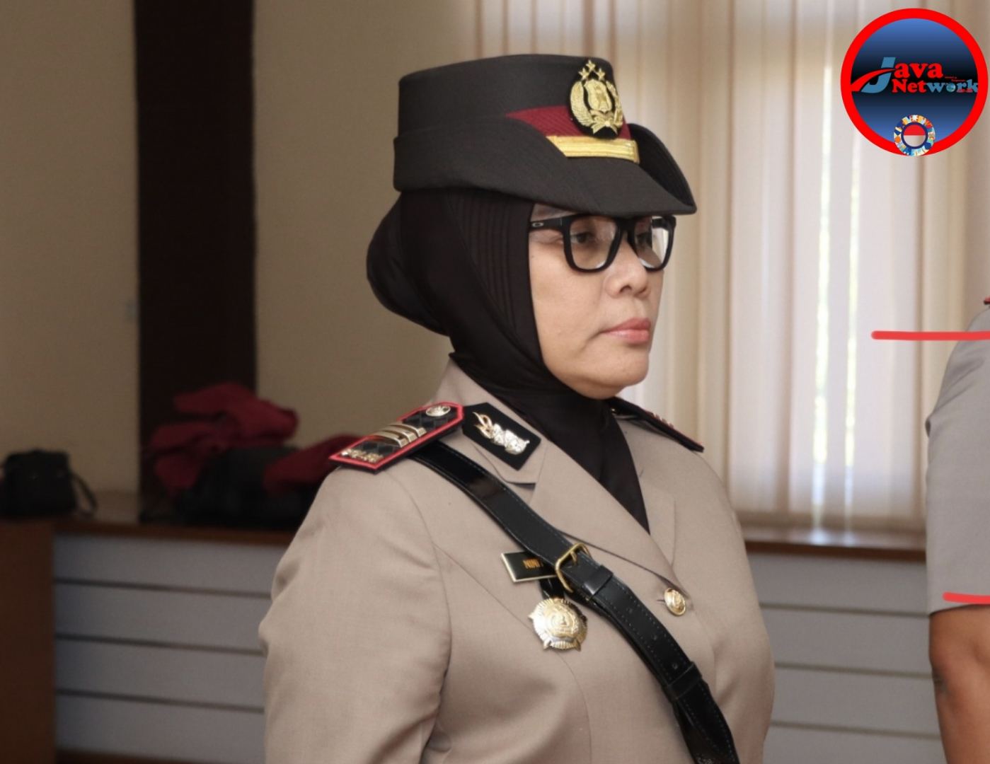 AKP Ninit Titis Dwiyani Saat Sertijab Di Polres Sumenep, Selasa (20/08/2024)