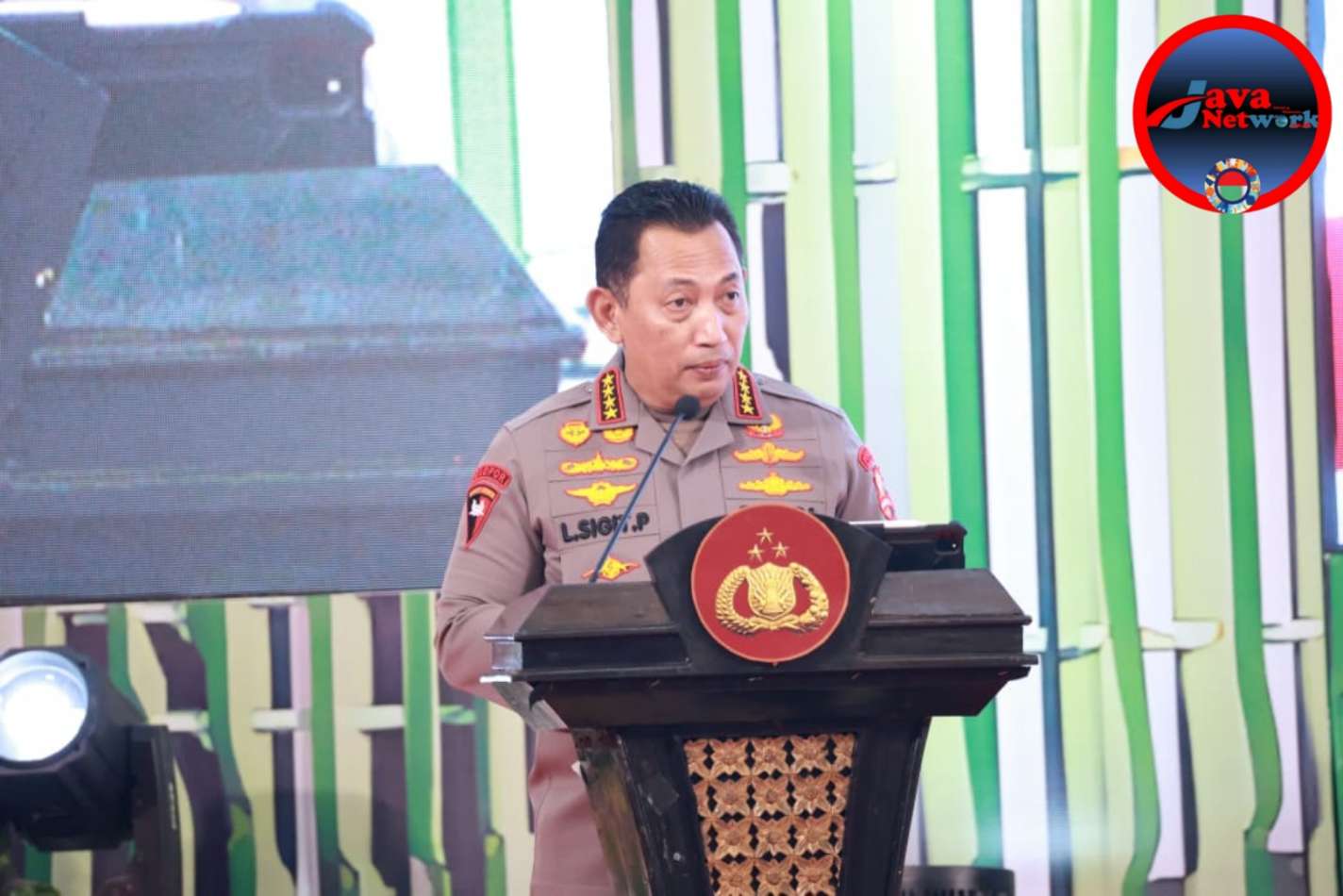 Kapolri Jenderal Polisi Drs Listyo Sigit Prabowo, MSi