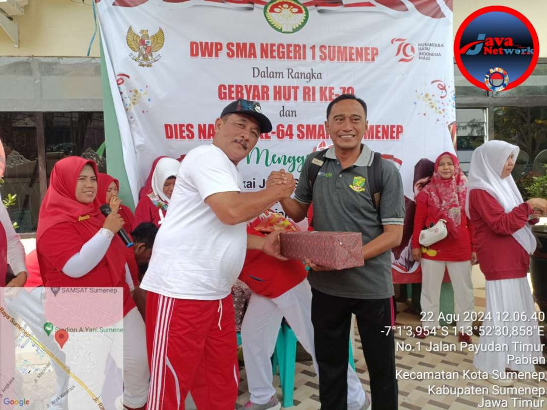 Pembukaan Dies Natalis SMAN 1 Sumenep ke-64 dan Semarak HUT RI ke-79 Berlangsung Meriah