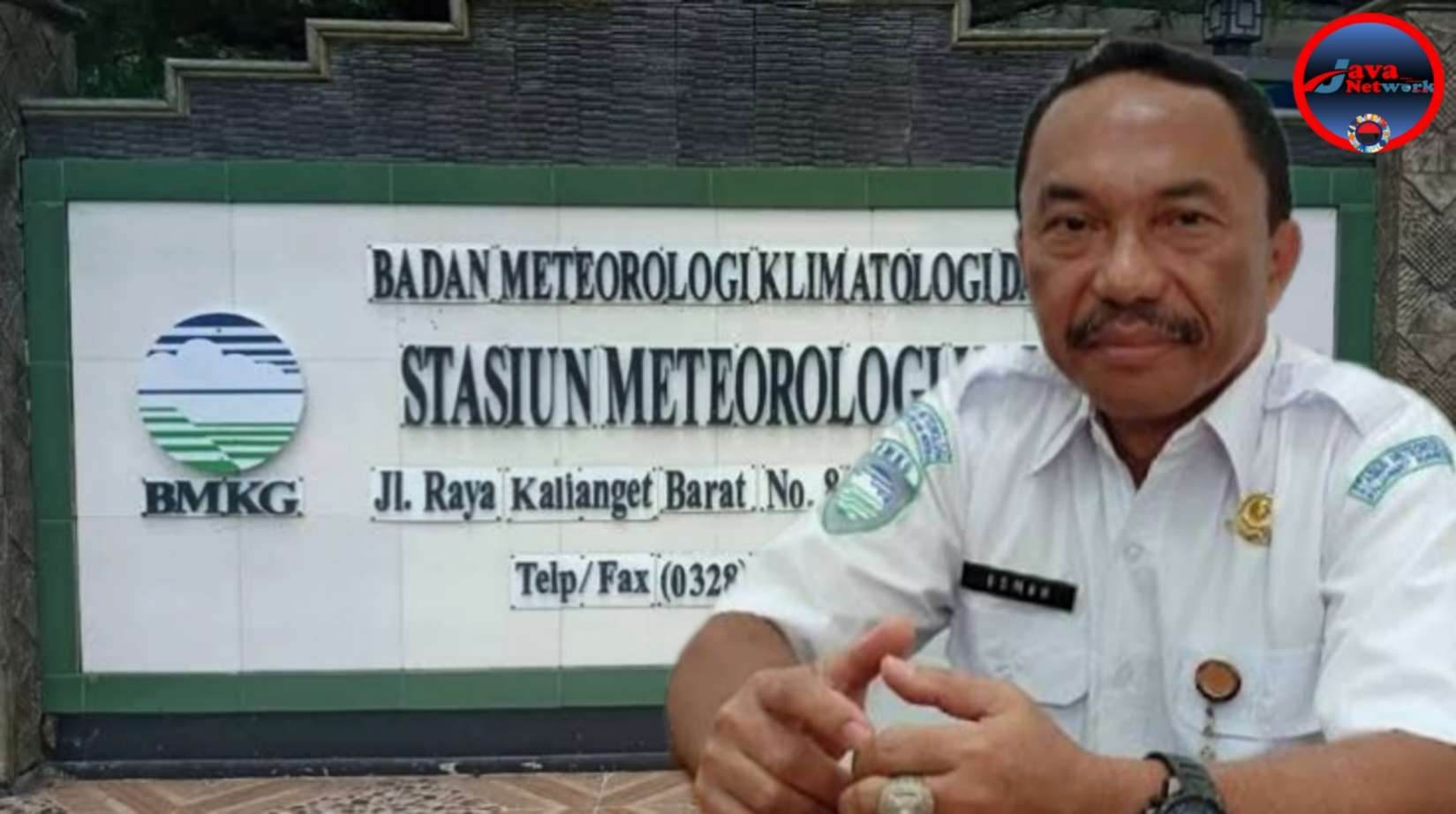 Kepala BMKG Stasiun Sumenep, Usman Kholid, S.Sos, MSi