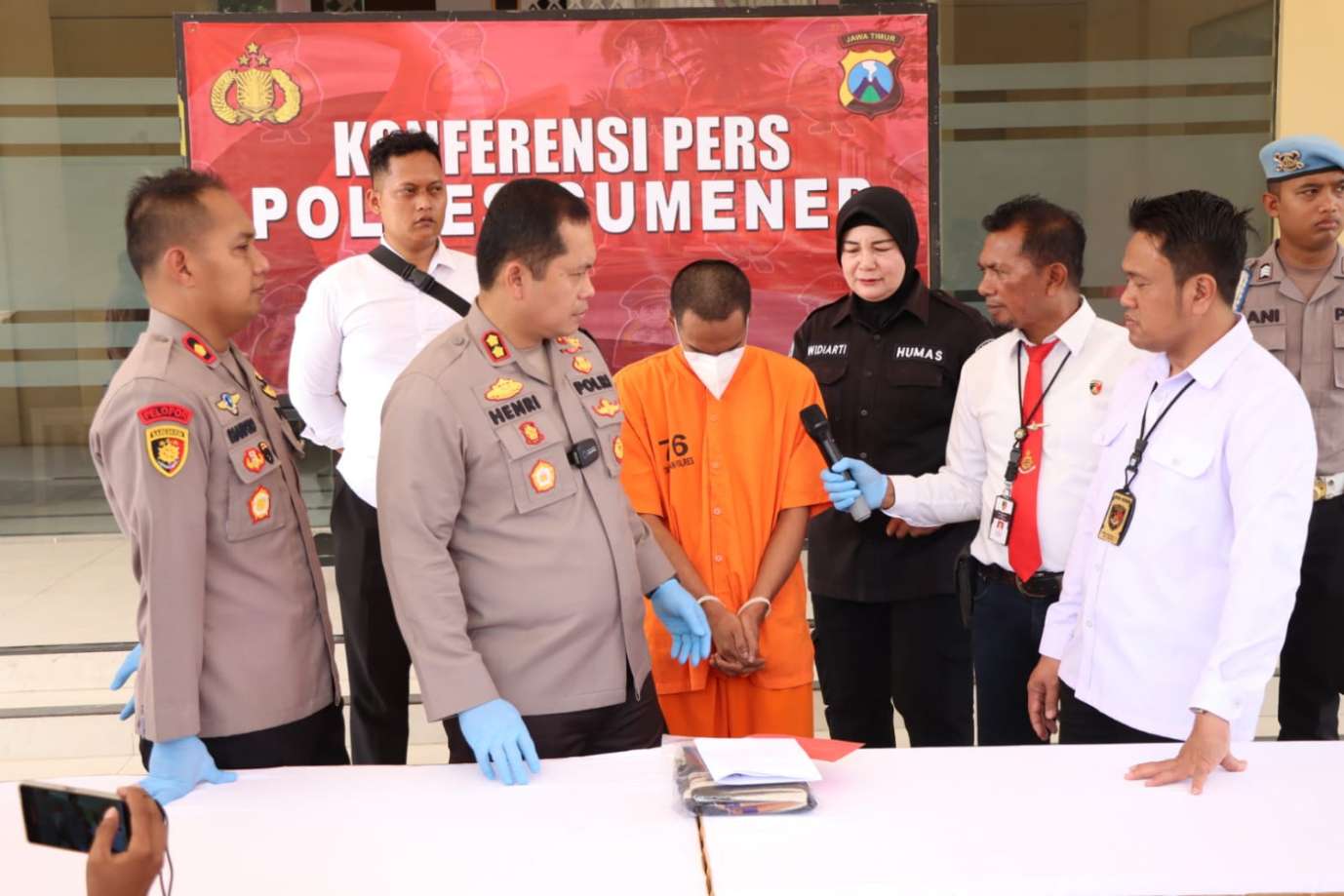 Rudapaksa Adik Kandung Hingga Hamil, Pelaku Ditangkap Polres Sumenep di Persembunyian