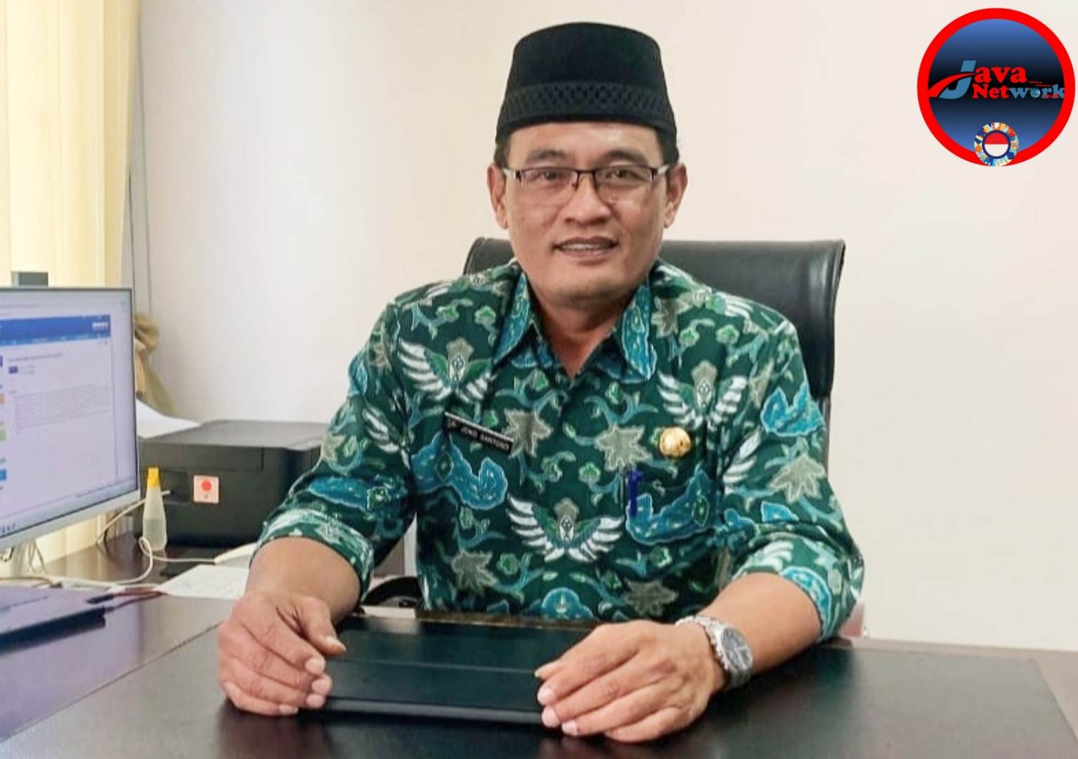 Kepala Badan Pusat Statistik (BPS) Kabupaten Sumenep, Joko Santoso, SE, MSi
