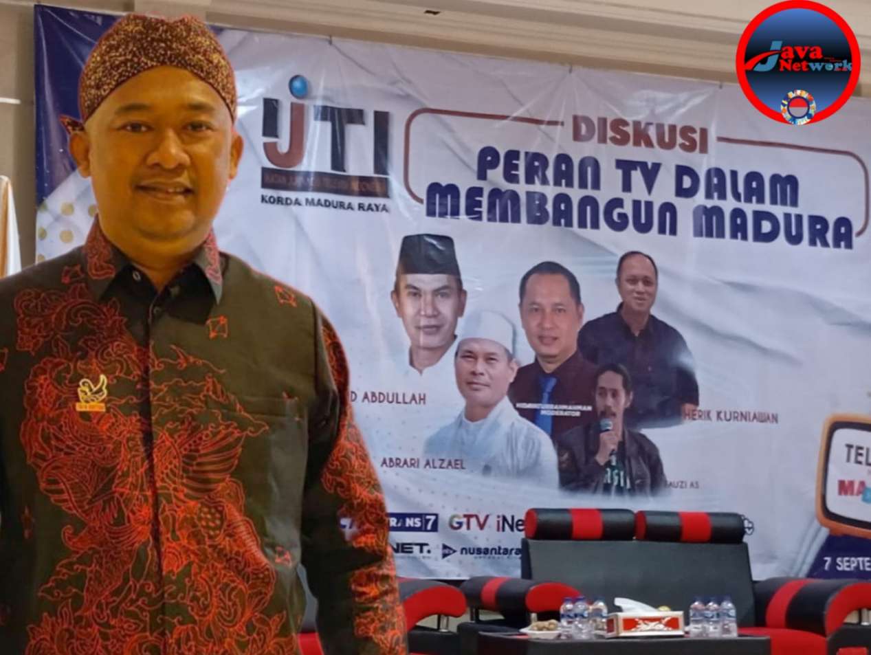 Kontributor TV One Veros Afif Terpilih Aklamasi Ketua ITJI Korda Madura di Acara Musda II ITJI di Salah Satu Hotel di Kota Keris, Sabtu (07/09/2024)