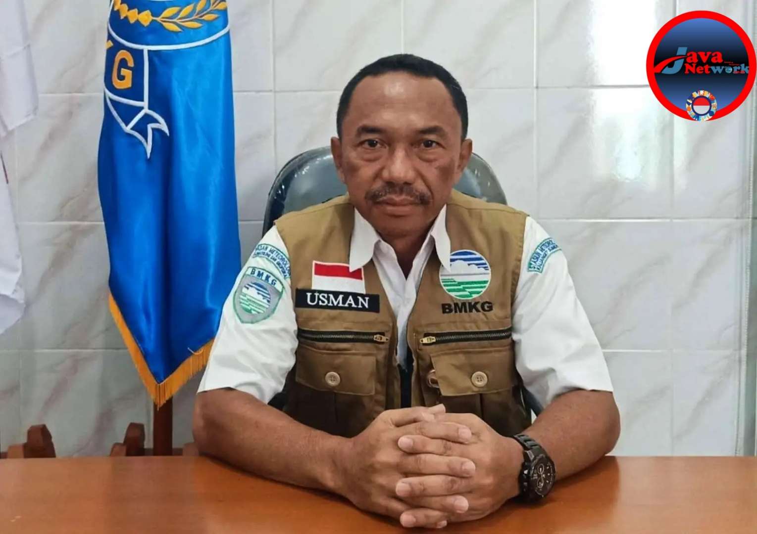 Kepala BMKG Stasiun Trunojoyo Sumenep, Usman Kholid, S.Sos, MSi 