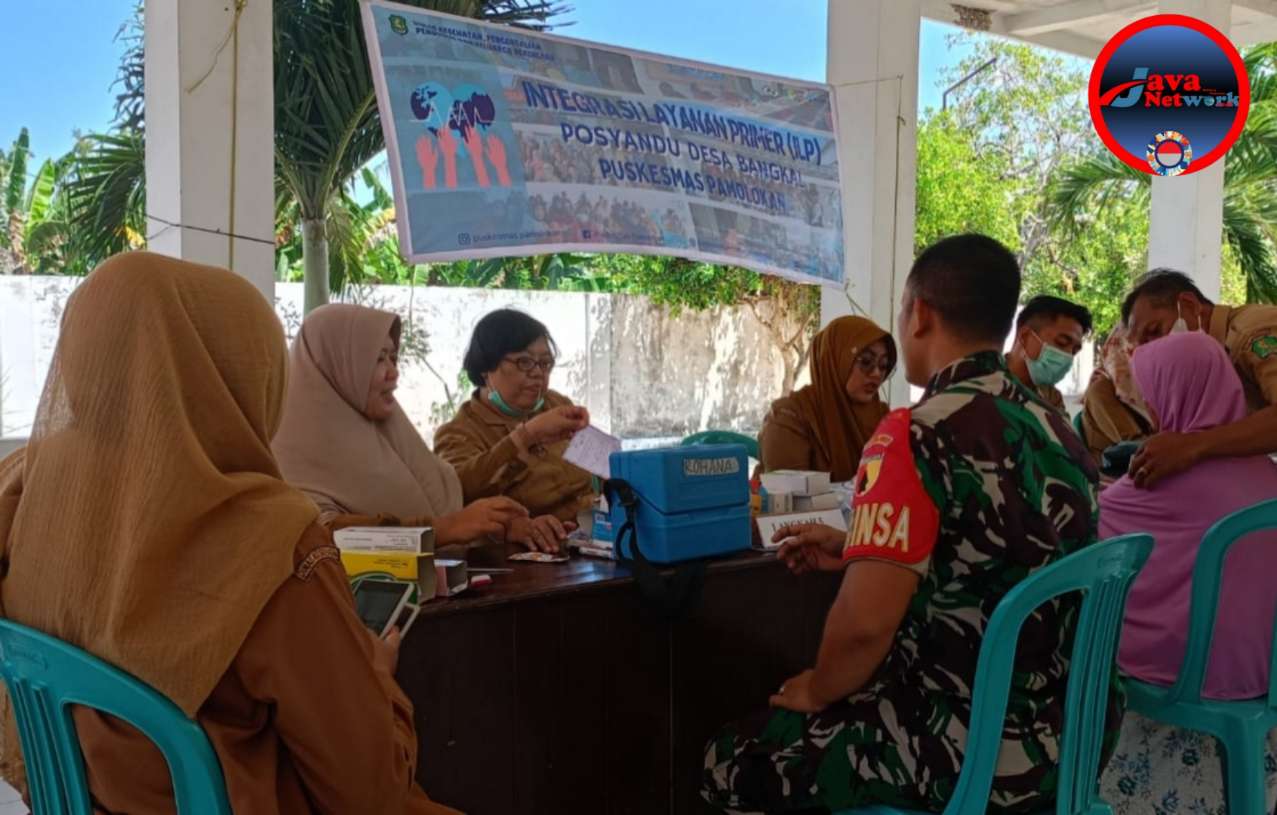 Babinsa Koramil 0827/01 Kota Melaksanakan Pendampingan Kepada Petugas Posyandu
