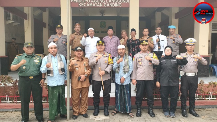Colling System Toga dan Tomas se-Kecamatan Ganding dan Guluk-Guluk, Berikut Harapan Kapolres Sumenep Jelang Pilkada 2024