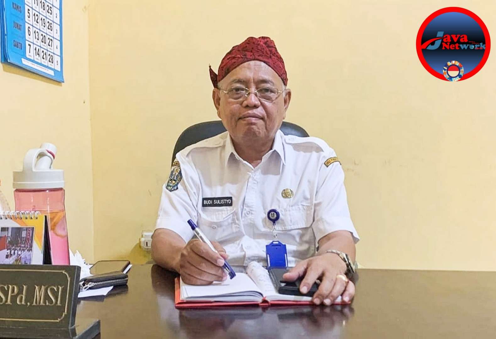 Kepala Cabang Dinas Pendidikan (Cabdin) Provinsi Jawa Timur Wilayah Sumenep Budi Sulistyo, SPd, MSi 
