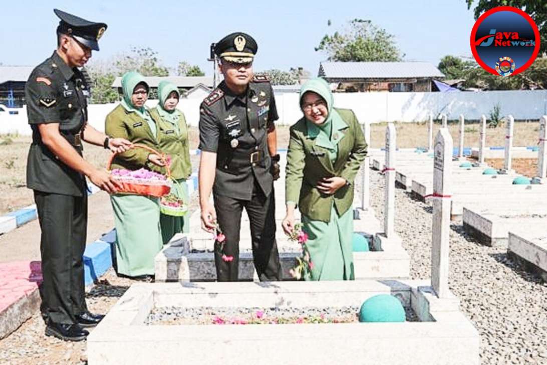 Ziarah Rombongan Kodim 0827/Sumenep, Peringati HUT TNI ke 79 2024