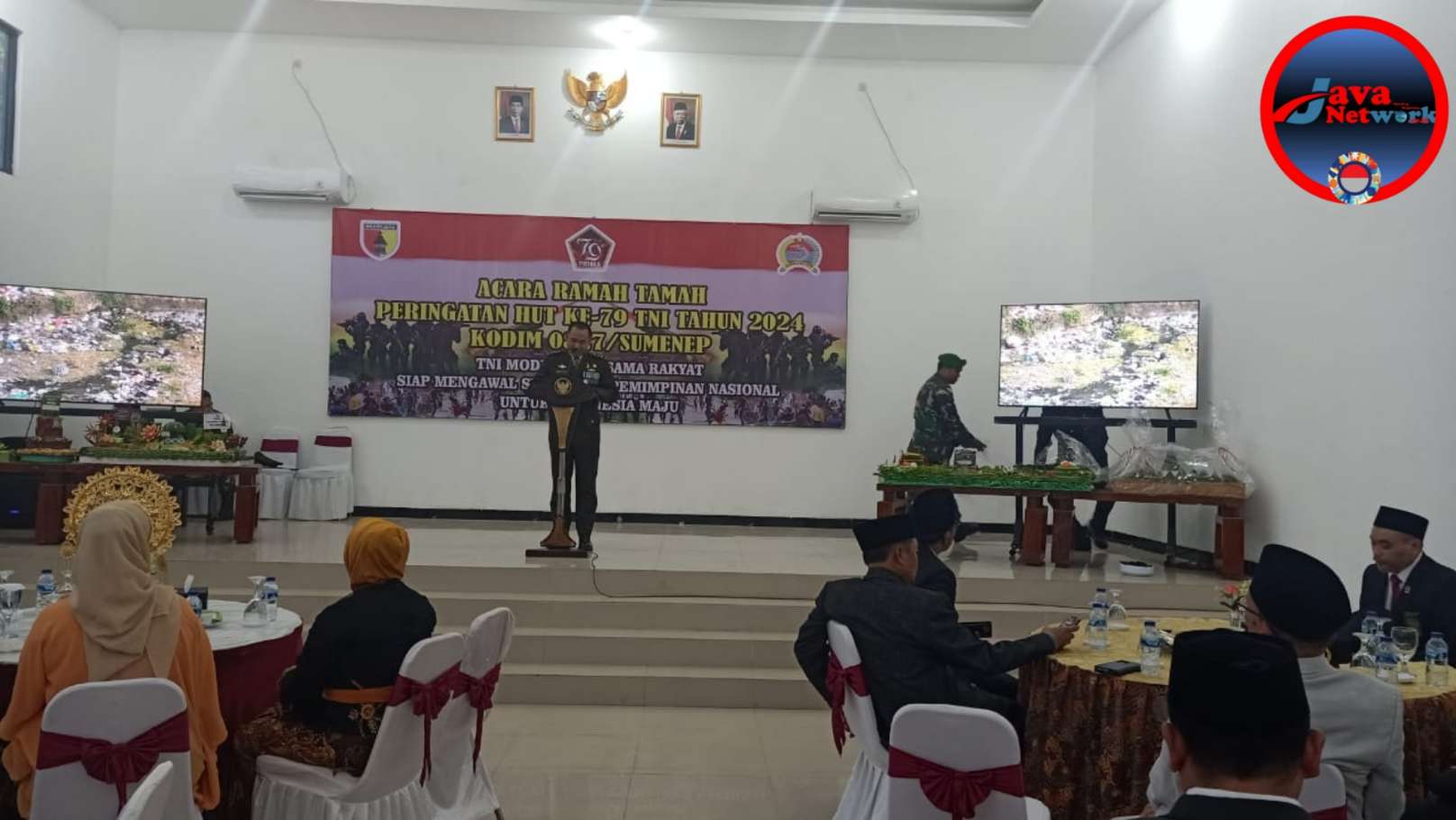 HUT Ke-79 TNI, Kodim 0827/Sumenep Gelar Ramah Tamah