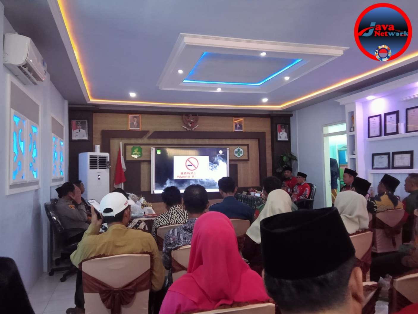 Suasana Lokakarya Mini Lintas Sektor Puskesmas Gayam. Kamis (10/10/2024)