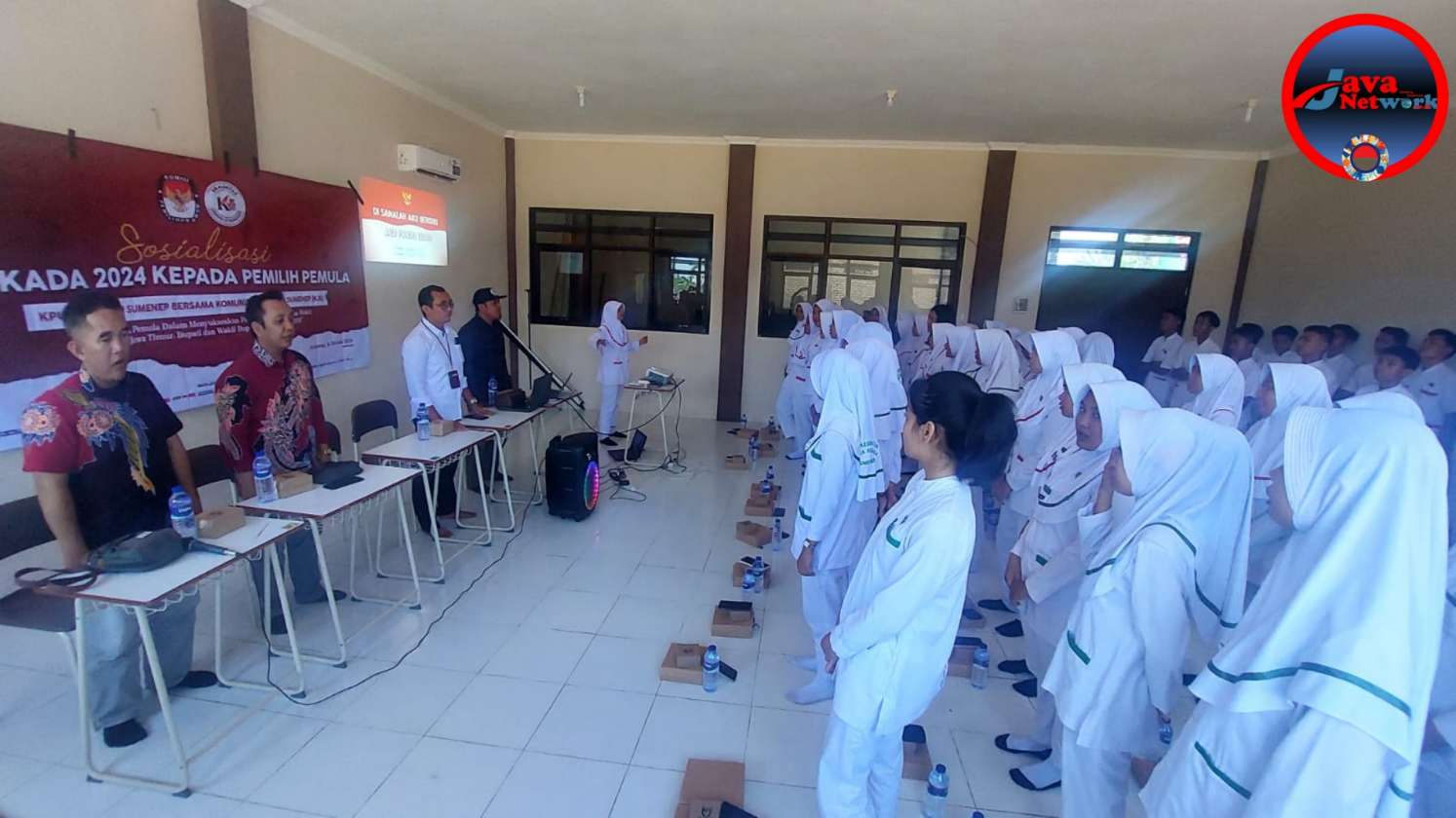 Gelar Sosialisasi Pilkada 2024 Bersama KPU Sumenep, KJS Ajak Pemilih Pemula Berperan Aktif Dalam Memilih