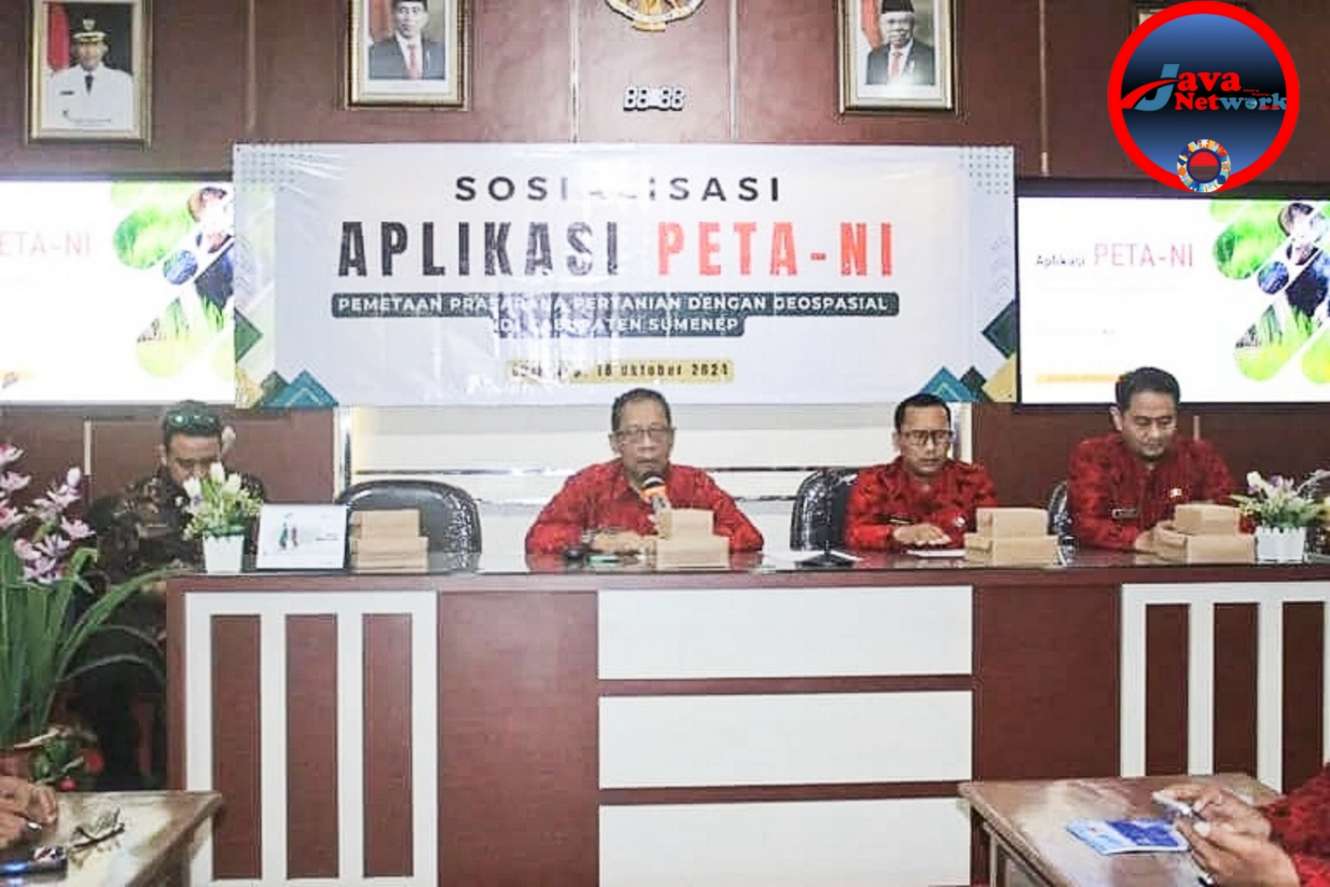 Suasana Peluncuran Aplikasi PETA-NI di Kantor DKPP Sumenep. Jum'at (18/10/2024)