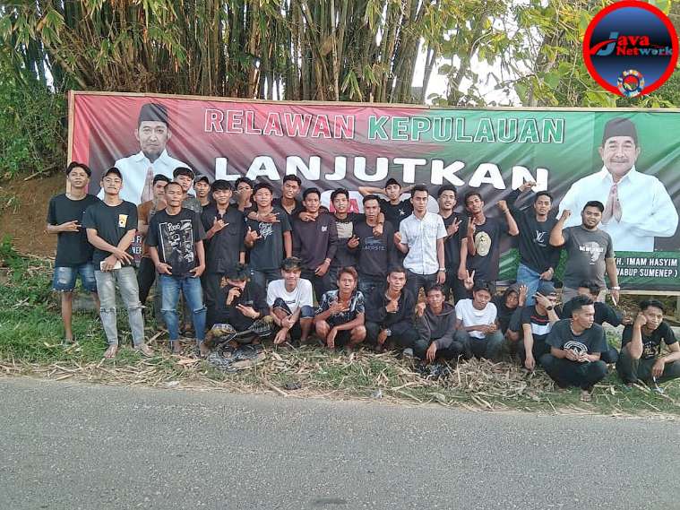 Komunitas Black Cobra Arjasa Pulau Kangean Deklarasi Dukungan Paslon FAHAM Pilkada Sumenep 