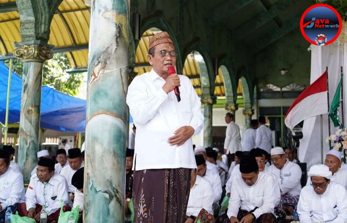 Ketua PCNU Sumenep KH. Pandji Taufik di Acara Puncak Hari Santri Nasional 