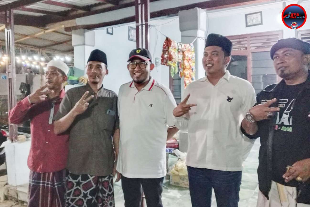 Cabup Achmad Fauzi Wongsojudo Bersama Ketua Aliansi Pemuda Lenteng Barat di Acara Hari Sumpah Pemuda dikemas Deklarasikan FAHAM