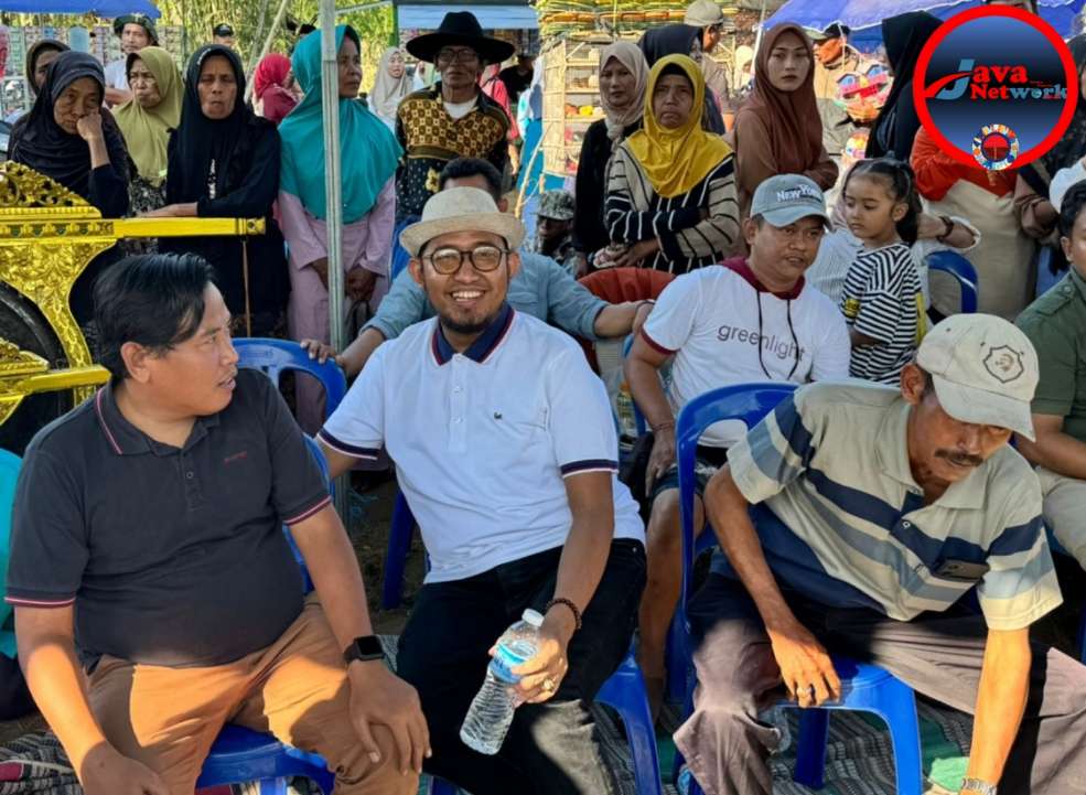 Cabup Sumenep Achmad Fauzi Wongsojudo dan Kordinator Relawan si Gemoy Fauzan Adhima 