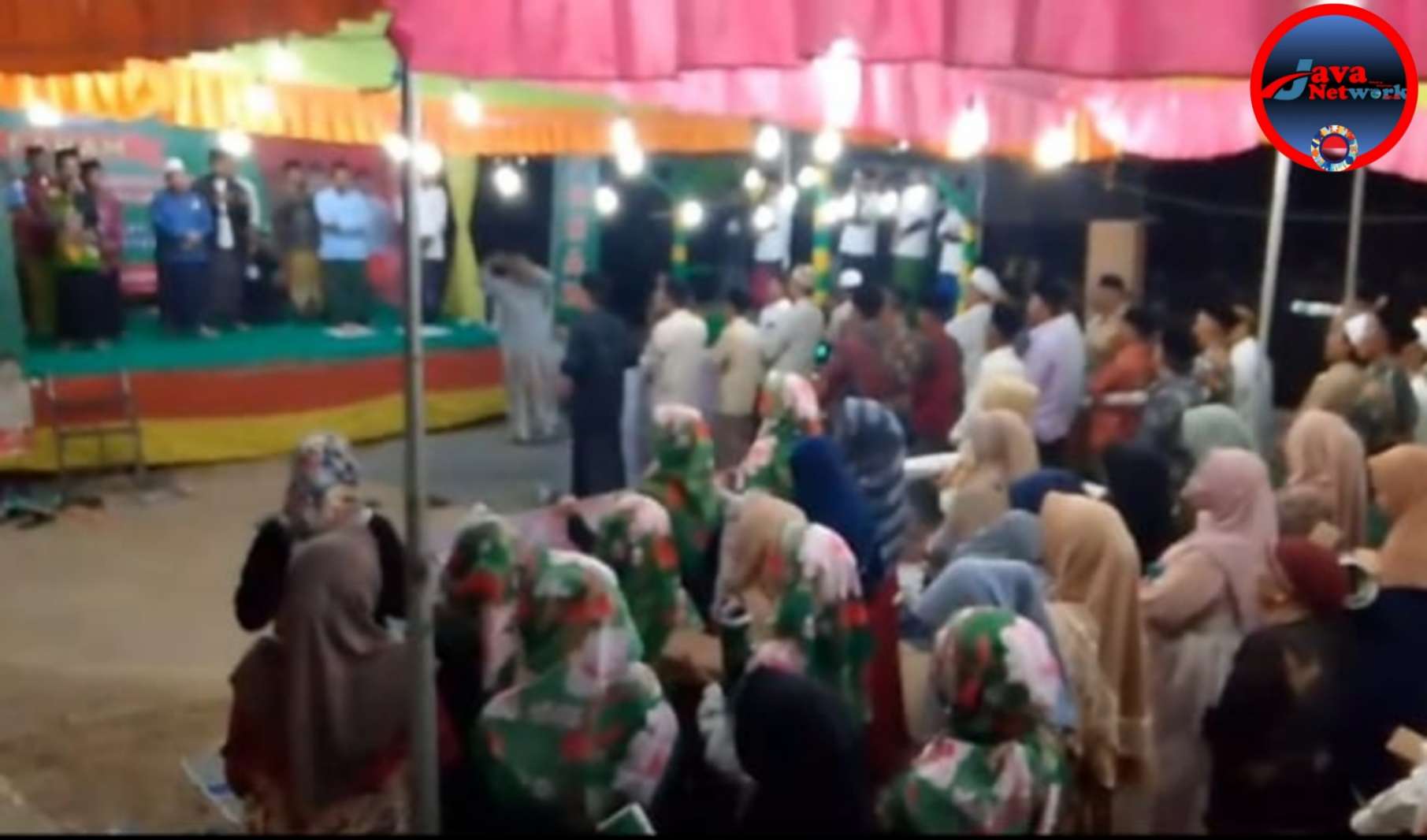Desa Lobuk Menggema Saat Ribuan Warga Bluto  Deklarasikan Dukungan ke Paslon FAHAM